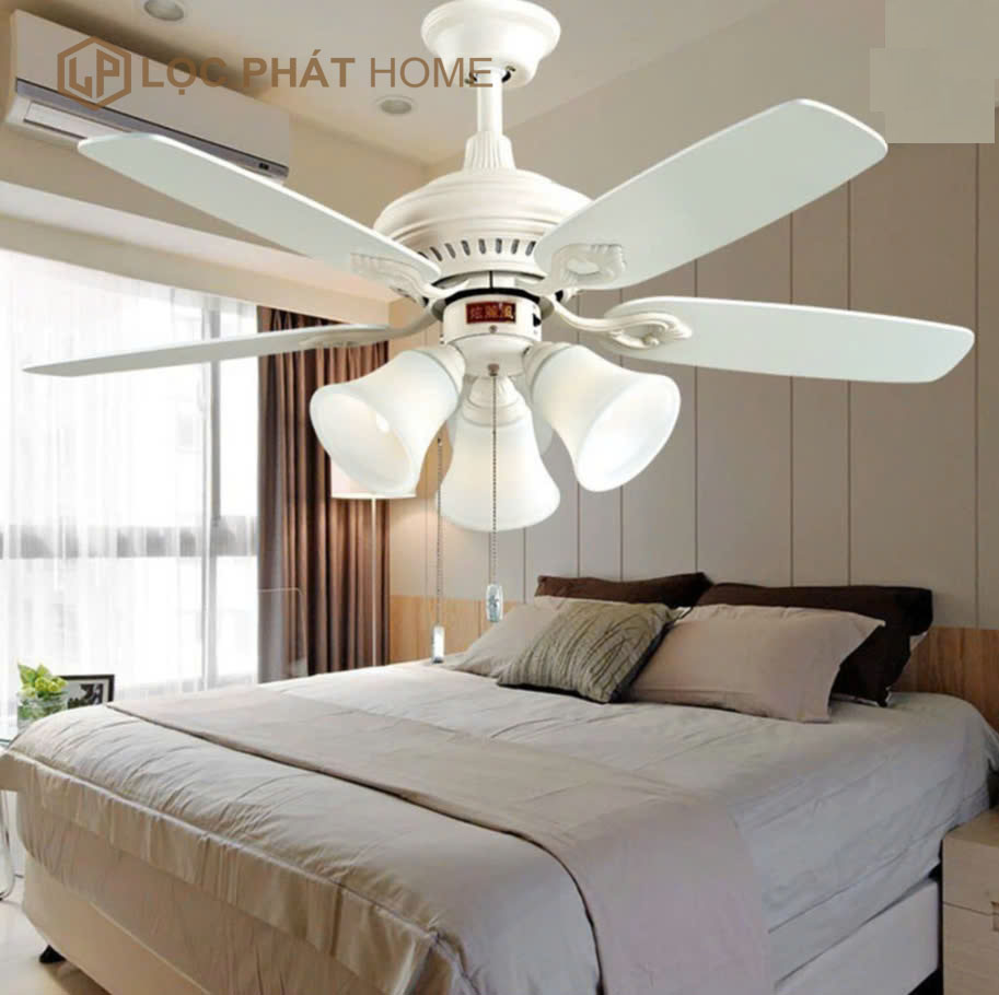 Quạt trần 5 cánh gỗ LP 52KSP - 598W
